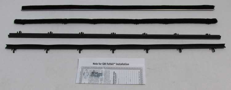 Window Felts - Inner & Outer (4pcs) - 66-67 El Camino