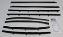 Window Felts - Inner & Outer (8pcs) - 69 Chevelle 2DR Sedan (Post)