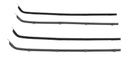 Front Door Beltline Window Felts (4pcs) - 1956 Ford F100 F250