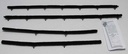 Window Felts - Outer (4pcs) - 68-72 Chevy II Nova 2DR