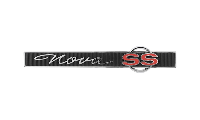 Trunk Emblem - "Nova SS" - 65 Chevy II Nova