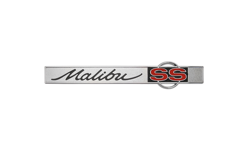 Trunk Emblem - "Malibu SS" - 65 Chevelle