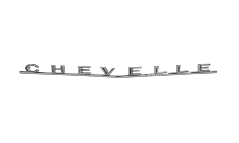 Trunk Emblem - "CHEVELLE" - 66 Chevelle