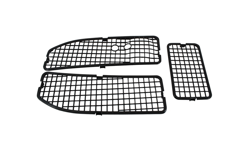Cowl Grilles - 3 Piece Set - w/ AC - 70-72 Chevelle Malibu El Camino LeMans GTO Grand Prix
