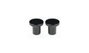 Vent Pull Knobs - Black - 2 Piece Set - 63-74 Chevy II Nova; 64-72 Chevelle El Camino; 67-78 Camaro Fullsize Chevy Car