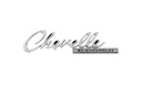 Trunk Emblem - "Chevelle BY CHEVROLET" - 69 Chevelle