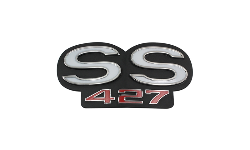 Grille Emblem - "SS 427" - 67 Camaro (Standard) 67-68 Camaro (Rally Sport)