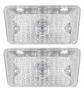 Parking Lamp Lenses - Clear - LH/RH Pair - 70 Chevelle SS
