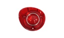 Taillight Lens - With Trim - LH - 72 Chevelle