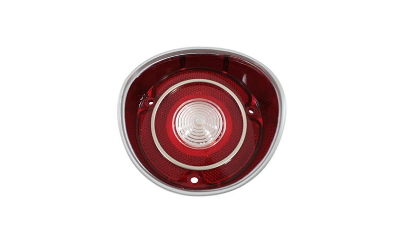 Backup Lamp Lens - With Trim - LH - 71 Chevelle