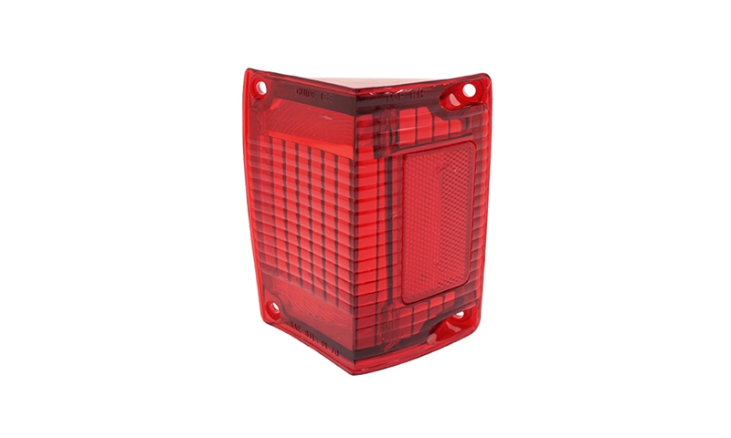 Taillight Lens - RH - 70-72 El Camino & Chevelle Wagon