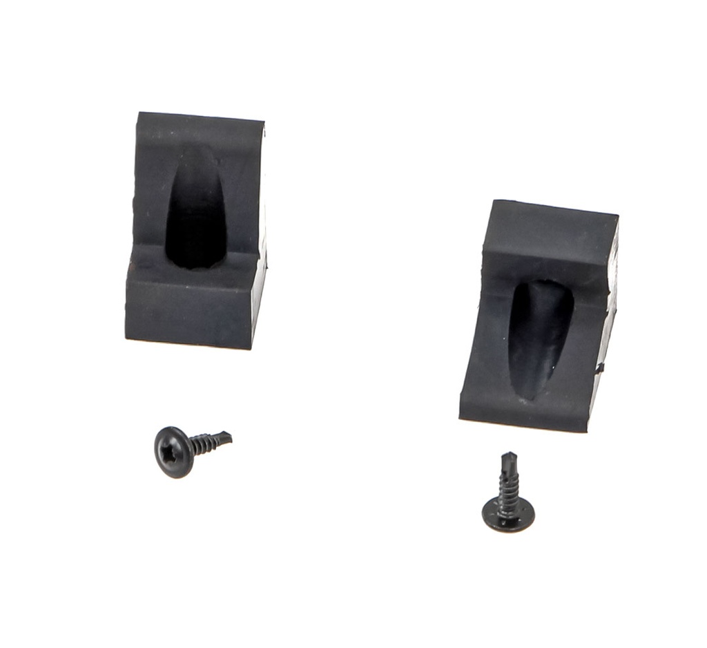 Tailgate Bumper Kit w/ Screws - 64-79 F-Series Pickup Bronco; 66-77 Bronco