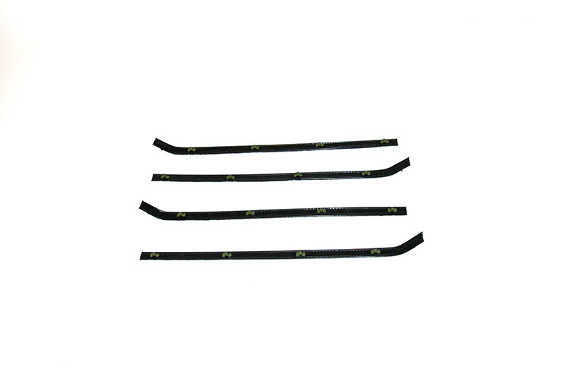 Beltline Window Felts - 4pcs Inner & Outer Driver & Passenger Side - 60-63 Chevy GMC Truck