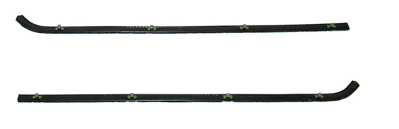Beltline Window Felts - 2pcs Inner & Outer Driver or Passenger Side - 64-66 Chevy GMC Truck