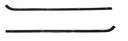 Beltline Window Felts - 2pcs Inner & Outer Driver or Passenger Side - 64-66 Chevy GMC Truck