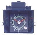 Center Dash Panel Clock with Quartz Movement - 69 Camaro