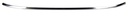 Back Glass Molding - Rear Upper - 67-69 Camaro Firebird (Coupe)
