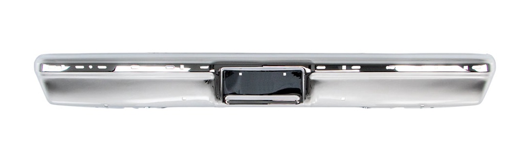 Front Bumper w/ Impact Strip Holes - Chrome - 83-87 Chevy GMC C/K Truck; 83-91 Blazer Jimmy Suburban