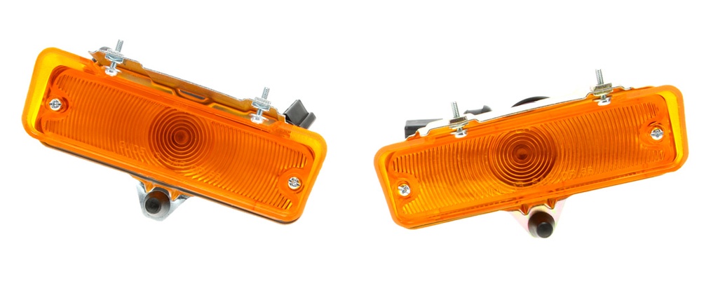 Parking Lamp Assemblies - LH/RH Pair - 66 Chevelle El Camino