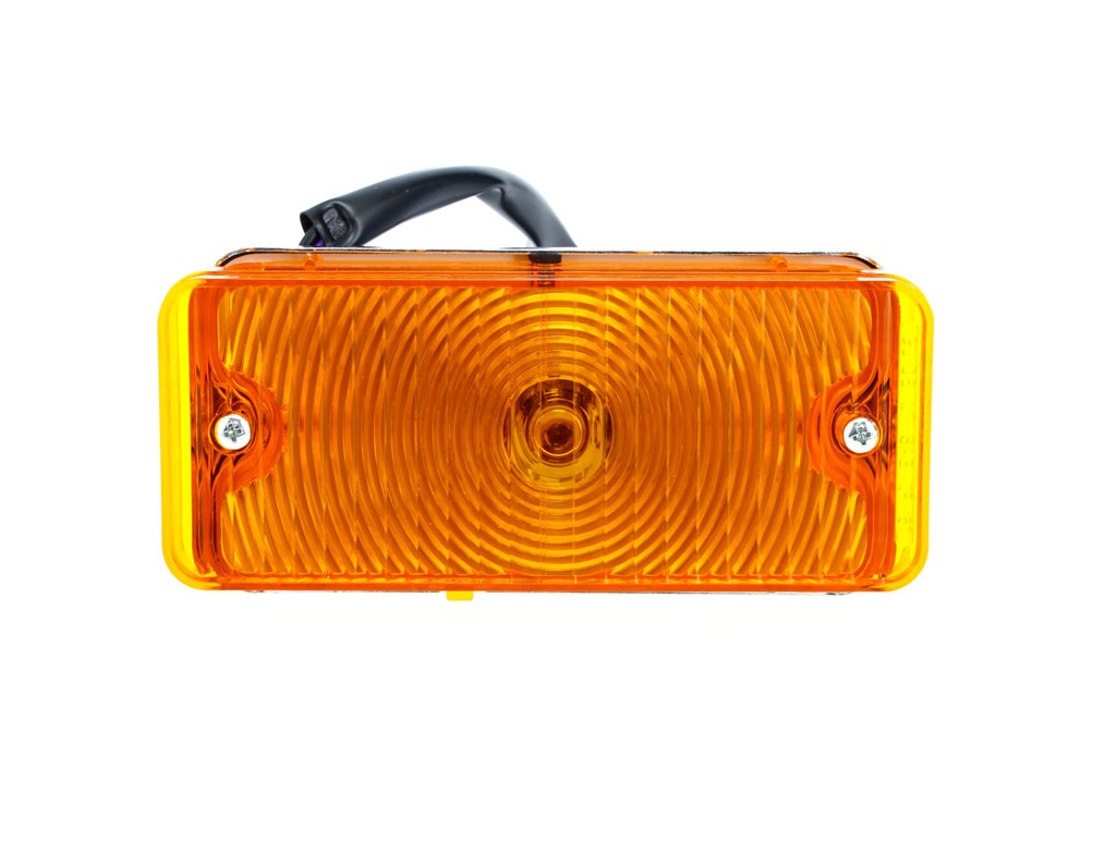 Park Lamp Assembly - Amber Lens - LH - 67-68 Chevy C/K Pickup Truck, Suburban