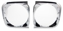 Headlamp Bezel Set - LH/RH Pair - 72 Chevelle El Camino