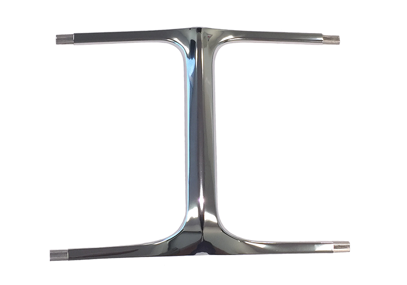 Chrome Center Grille "I" Trim - 69 Charger