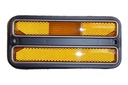 Front Side Marker Lamp w/ Chrome Trim - LH or RH (Sold Each) - 68-72 Chevy GMC C/K Pickup Blazer Jimmy Suburban