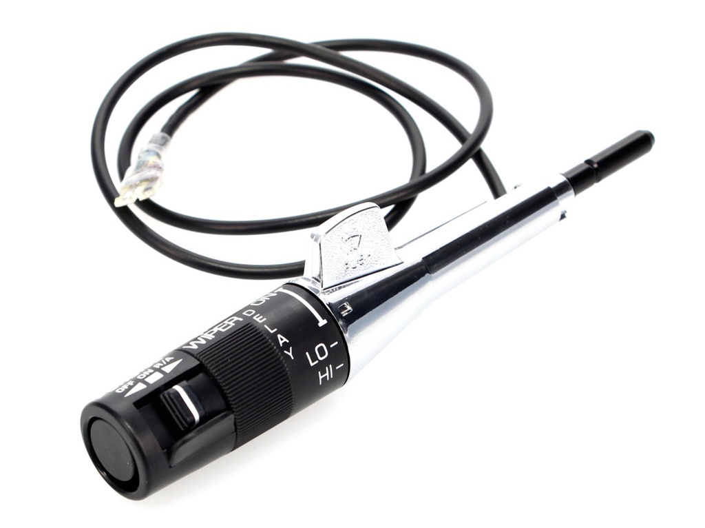 Turn Signal Lever - w/ Cruise w/ Intermittent Wipers - Chrome - 84-91 GM Car & Truck