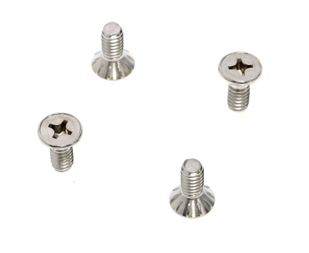 Door Latch or Striker Screw Kit - 4 pcs - 47-51 Chevy GMC Pickup Truck, Suburban