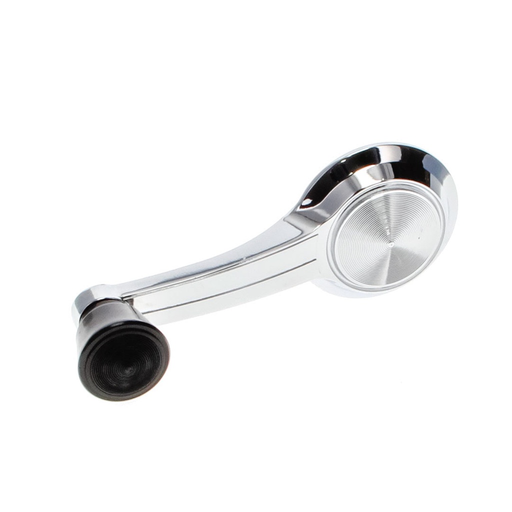 Window Crank Handle - Black Knob - 65-66 Chevy II; 65-66 Chevelle El Camino