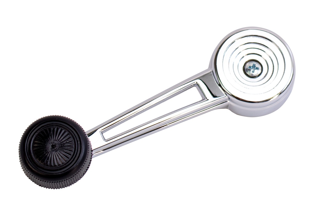 Window Crank Handle w/ Black Knob - 74-77 F100 F150 F250 F350; 78-79 Bronco