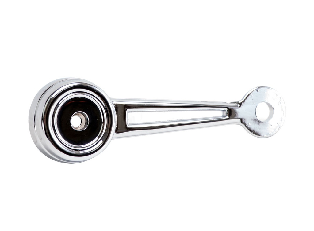 Window Crank Handle - Chrome w/ Black Knob - 68-72 Fairlane Torino, 68-72 F-Series Pickup; 68-77 Bronco
