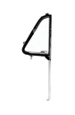 Vent Window Assembly - LH - Clear Glass - Chrome Sash - 54-55 Chevy GMC Pickup, Suburban