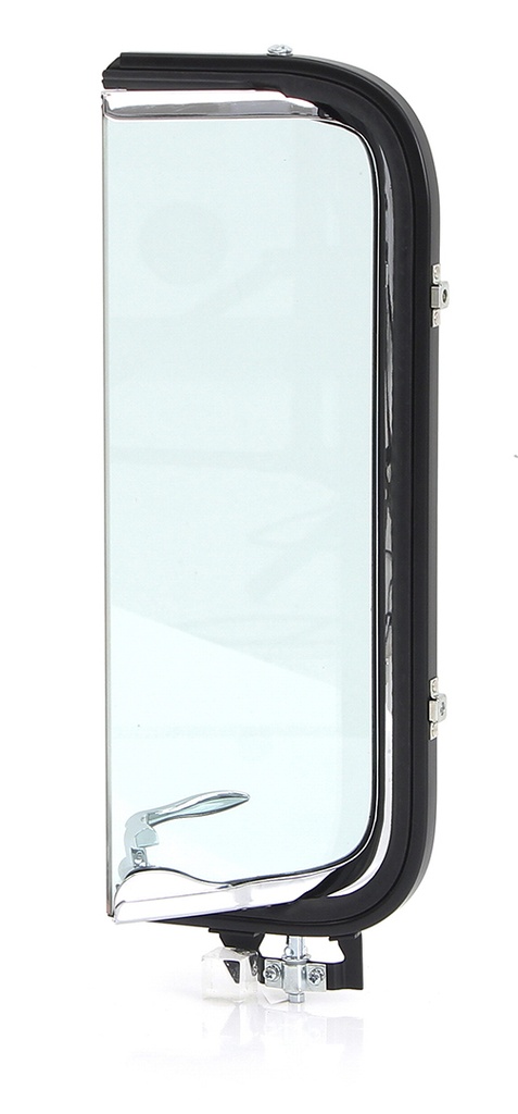 Vent Window Assembly - RH - Green Tint - Chrome Frame - 56 Ford F100 F250 F350 Pickup Truck