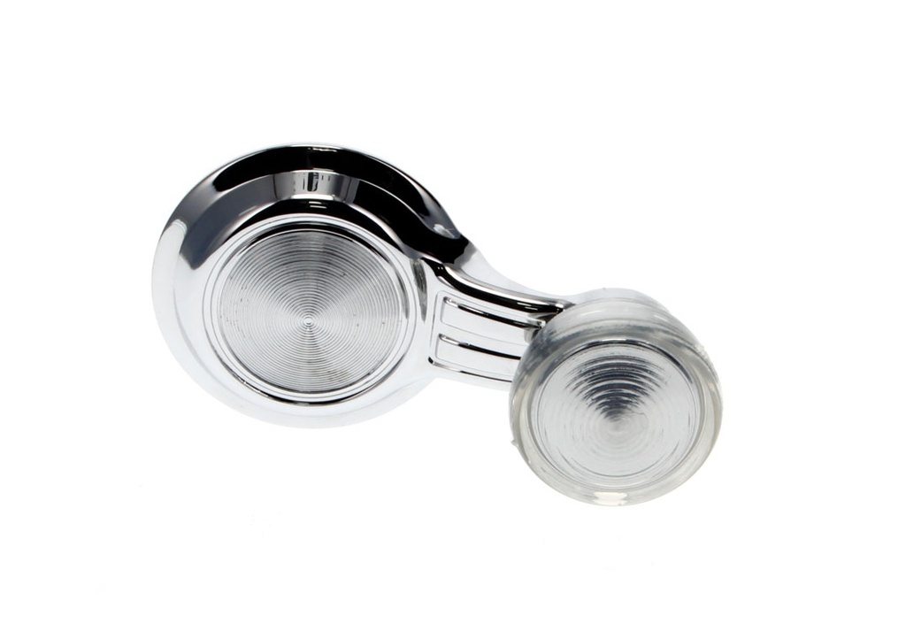 Vent Window Crank Handle - Clear Knob - 69-72 Chevelle El Camino