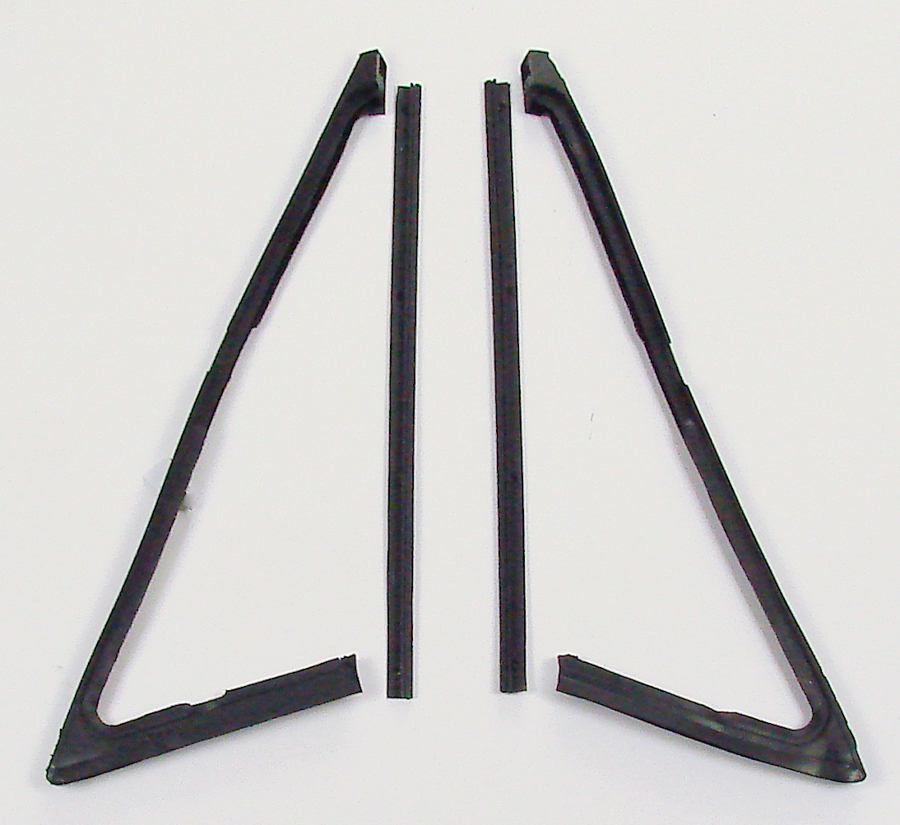 Vent Window Weatherstrip Set (4pcs) - 67-72 Chevy GMC C/K Pickup, Suburban; 69-72 Blazer 70-72 Jimmy