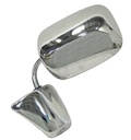 "Large Style" Outer Door Mirror (Chrome) - LH or RH (Sold as Each) - 73-86 Chevy GMC C/K Pickup; 87-91 R/V Pickup Blazer Jimmy Suburban