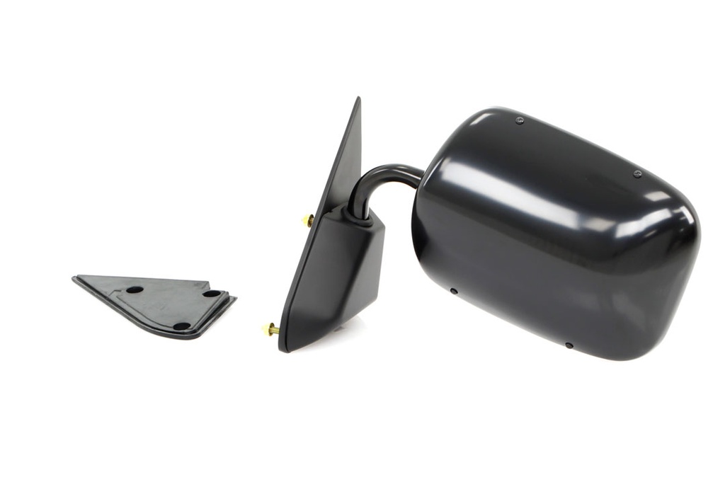 Outside Door Mirror - Black Below Eyeline - LH - 88-98 Chevy GMC C/K Pickup Truck SUV