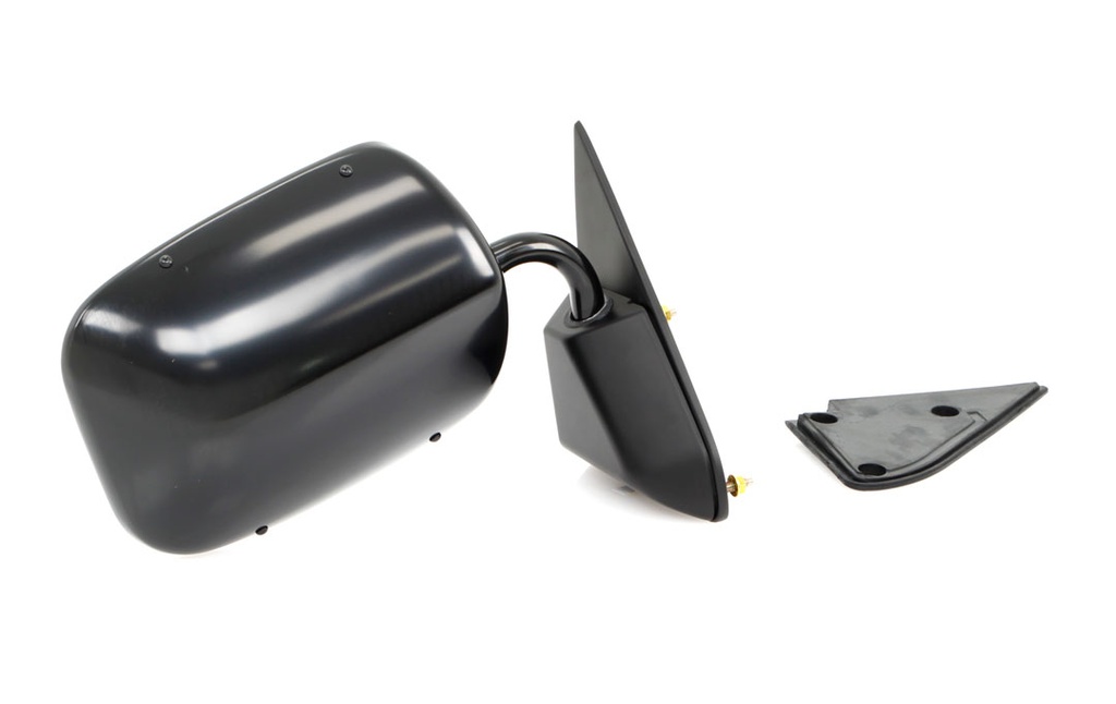 Outside Door Mirror - Black Below Eyeline - RH - 88-98 Chevy GMC C/K Pickup Truck SUV