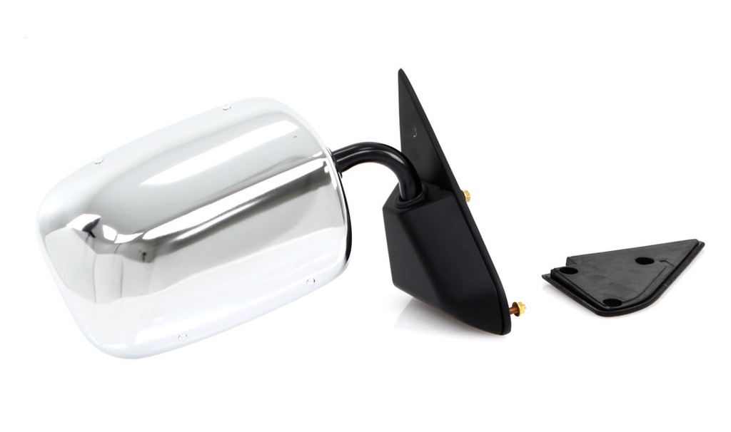 Outside Door Mirror - Chrome Below Eyeline - RH - 88-98 Chevy GMC C/K Pickup Truck SUV