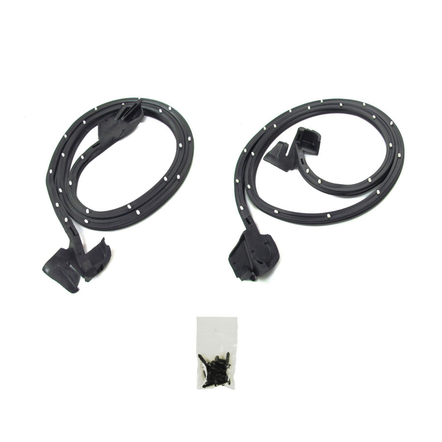 Door Weatherstrips - Pair - 69-72 GM A-Body