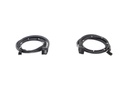 Lower Door Weatherstrip Seal Kit - LH/RH Pair - 66-77 Bronco