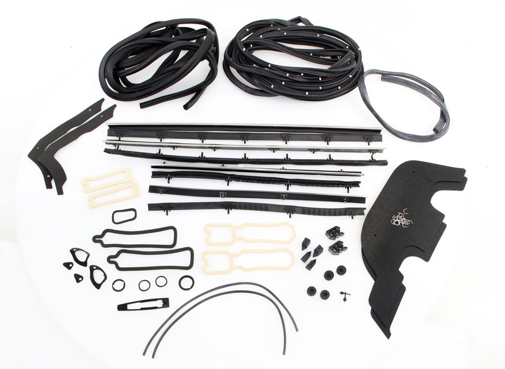 Weatherstrip Gasket and Seal Kit - 66 Chevelle 2DR Sedan