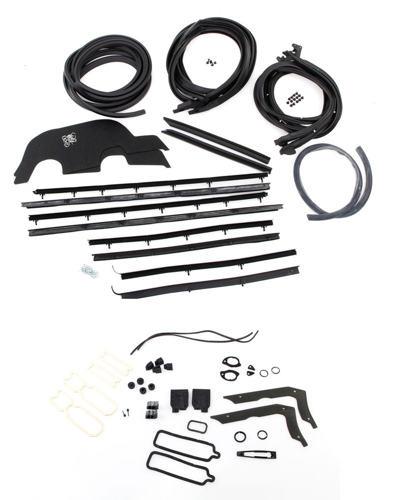 Weatherstrip Gasket and Seal Kit - 66 Chevelle 2DR Coupe