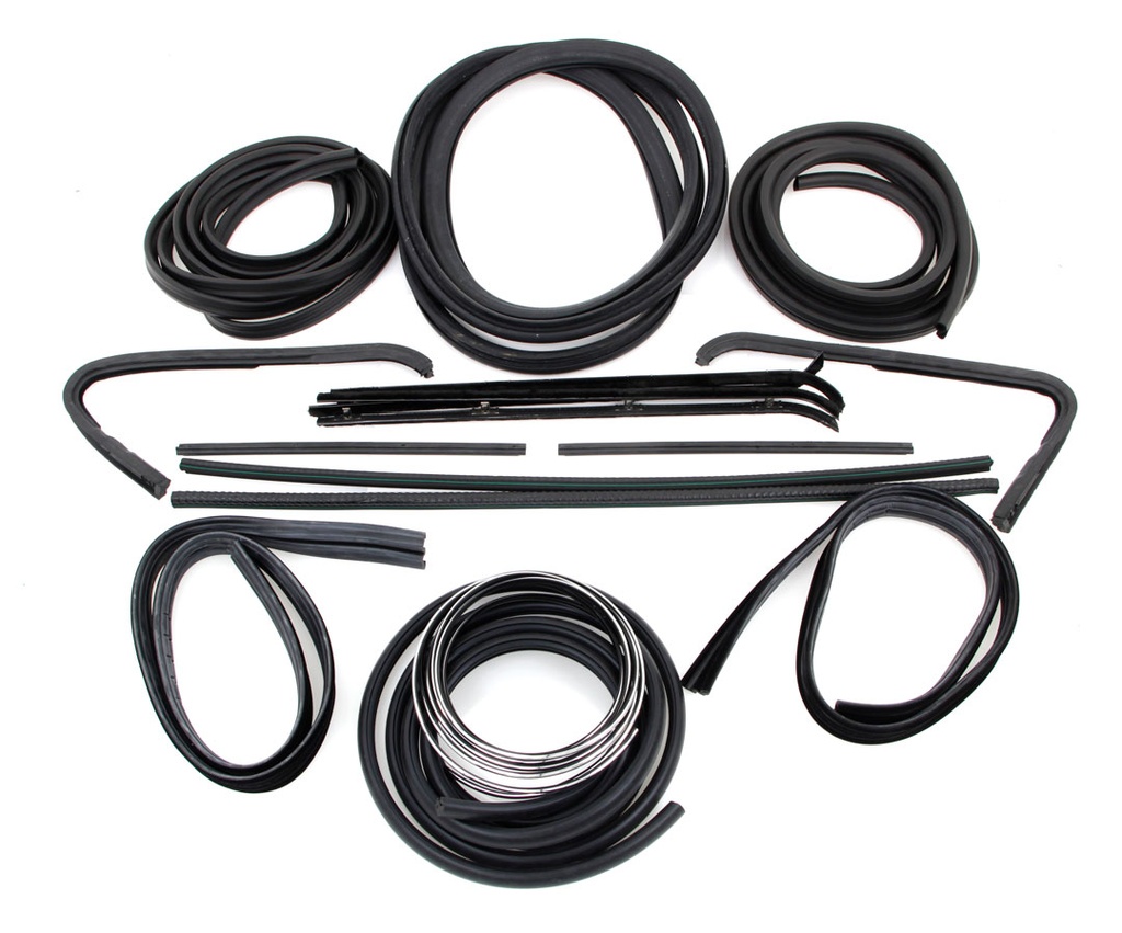 Weatherstrip Kit (w/ Trim Groove) - 64-66 Chevy GMC C/K Pickup