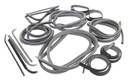 Complete Weatherstrip Seal Kit (14pcs) - 71-72 F-Series Pickup w/ Weatherstrip Trim Groove