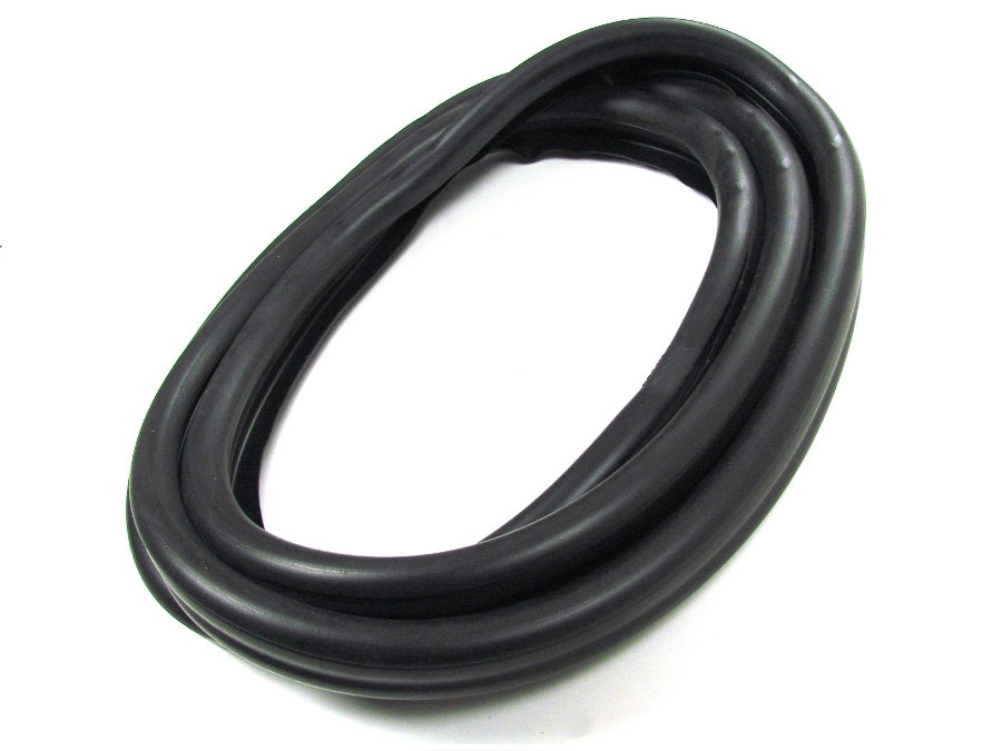 Back Glass Gasket Seal w/o Trim Groove - 57-60 Ford F100 F250 F350 Truck (Small Rear Glass)