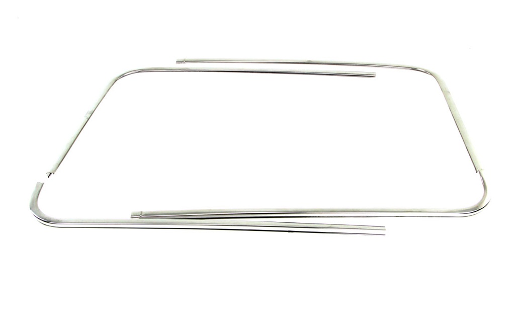 Back Glass Molding Set (4pcs) - 63-64 Galaxie Fastback