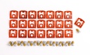 Back Glass Molding Clips & Screw Set - 68-76 Dodge Plymouth A-Body (except 70-76 Fastback)