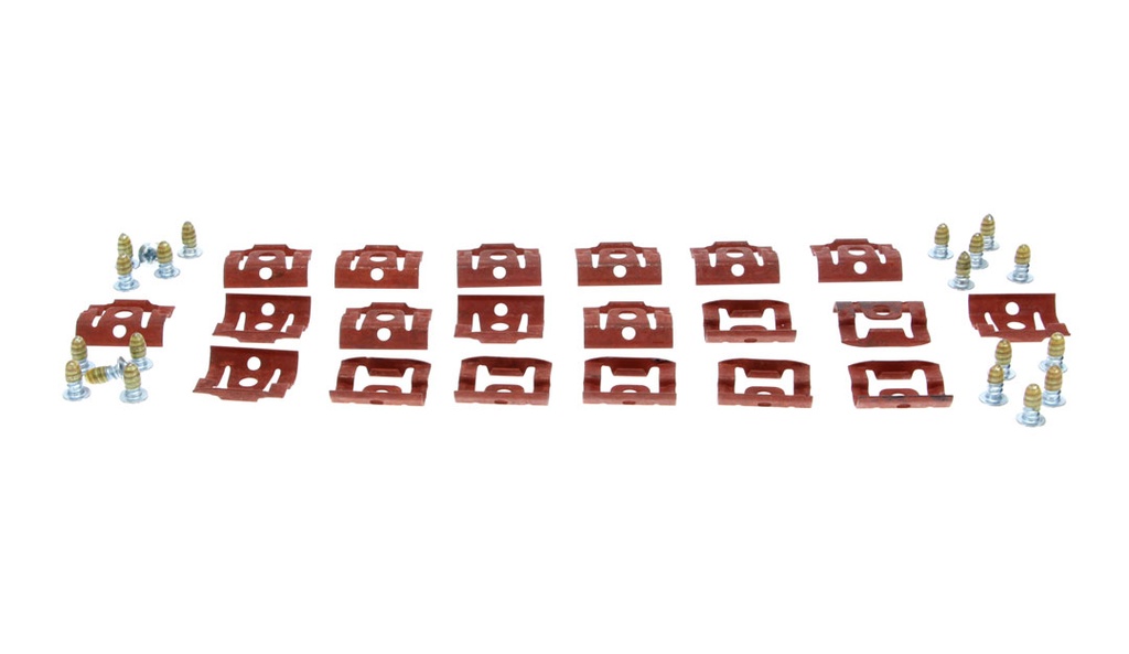 Back Glass Molding Clip Set - 68-70 Dodge Plymouth B-Body (Except Charger)